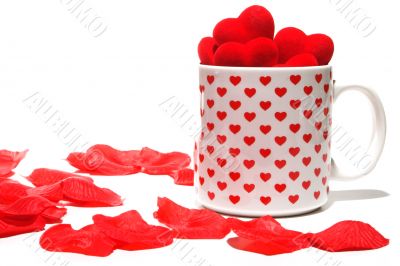 Heart Coffee Cup