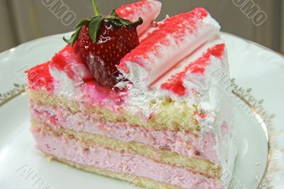 Strawberry cake
