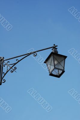 The street lamp in the old town