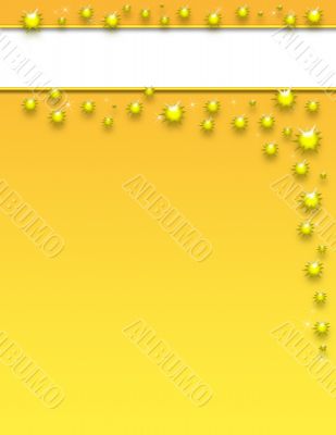 Gold Splash Template
