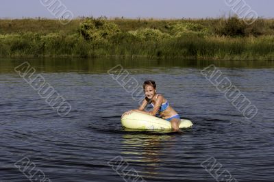 Girl on the boat
