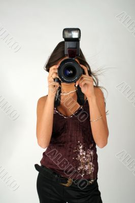 Girl - photographer