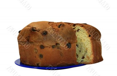 The big pie with raisin