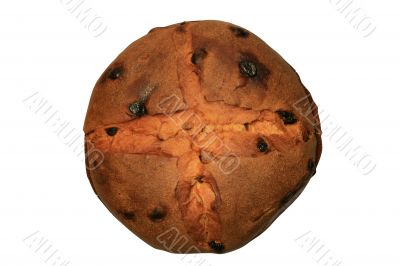 The big pie with raisin