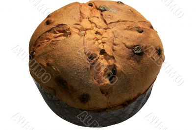 The big pie with raisin