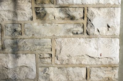 Old wall structure