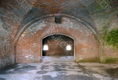 Labyrinth in fort