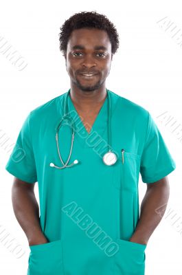 attractive young doctor