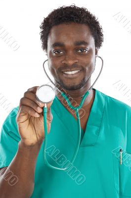attractive young doctor