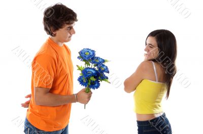 Couple in love
