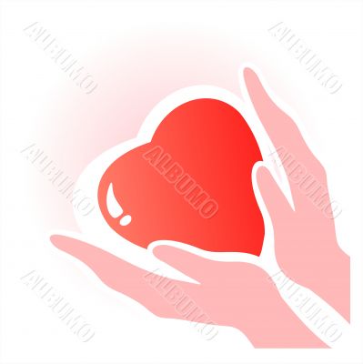 heart in hands