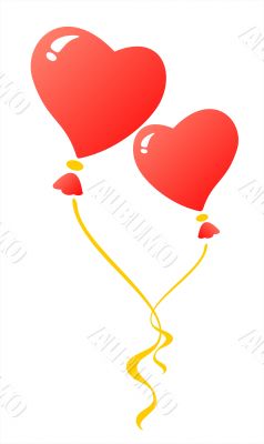heart balloons