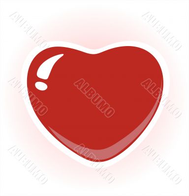 red heart