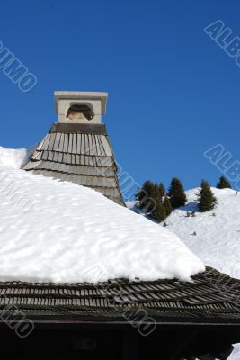 Roof of the chalet