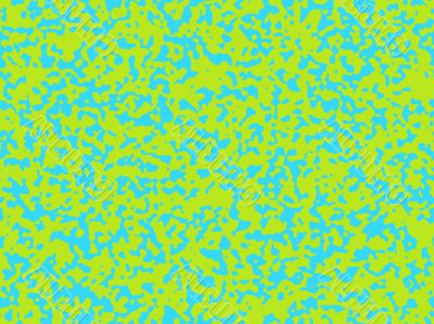 blue and green abstract blots