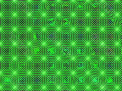 green celtic pattern