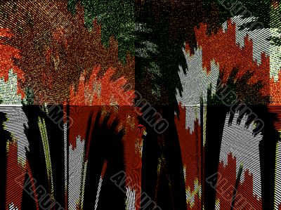 abstract quadrant
