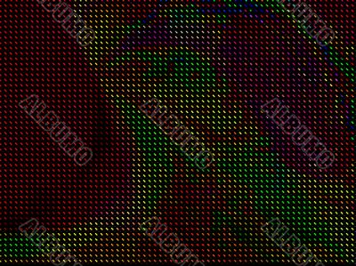 Screened abstract background