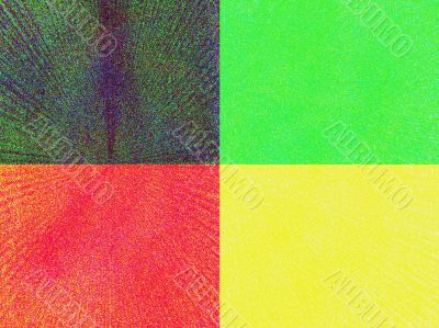 Coloured quadrant