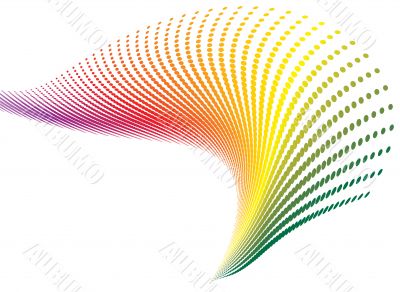 spiral rainbow