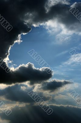 Beautiful clouds.