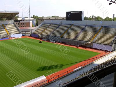 Empty soccer stadium 5