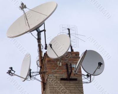 Satellite dishes