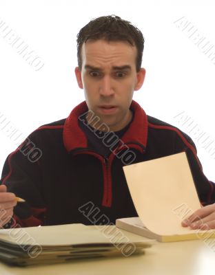 Businessman at Home