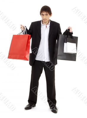shopping man