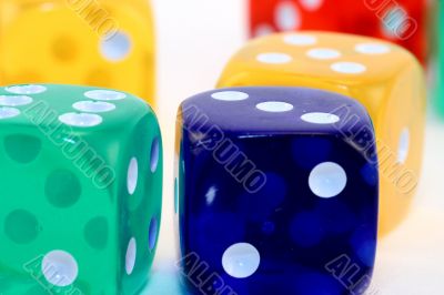 Many colored Dice