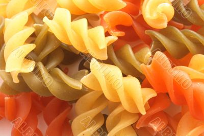 Coloured pasta