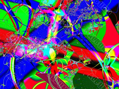 an abstract background