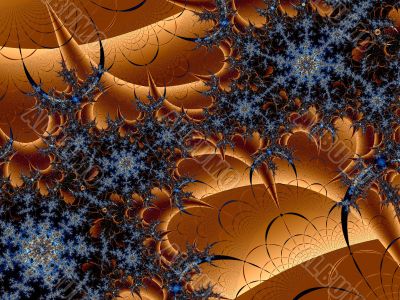 an abstract background