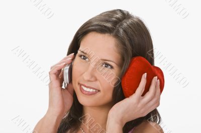 Talking to my sweetheart