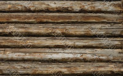 Log Wall