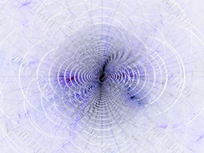 Blending Arches and Light Abstract Background