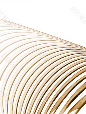 Curving Brown Bands Abstract Background