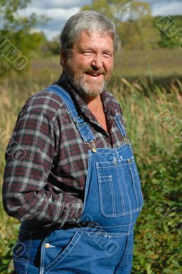 happy farmer
