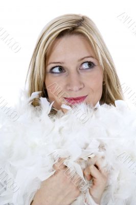 Portrait of the young beautiful girl