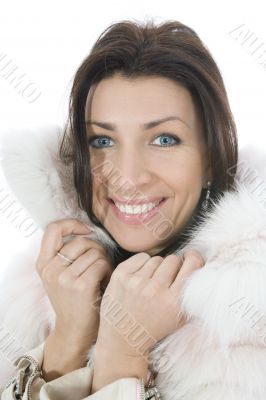 Portrait of the young beautiful woman