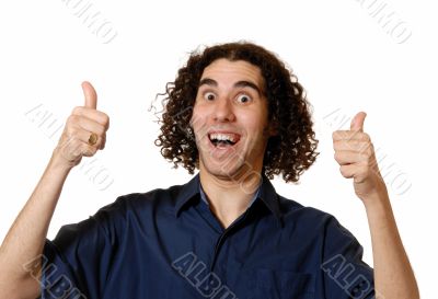 Double thumbs up