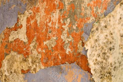 Background an old wall