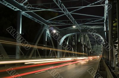 Inside Torun bridge