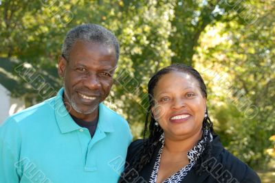 happy mature couple