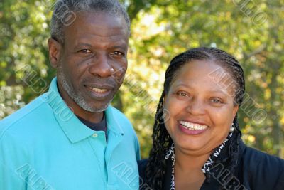 happy mature couple