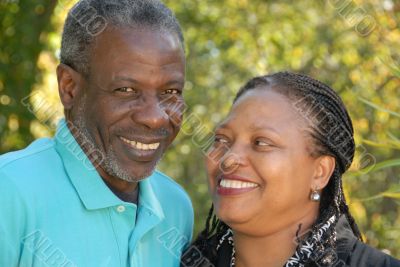 happy mature couple