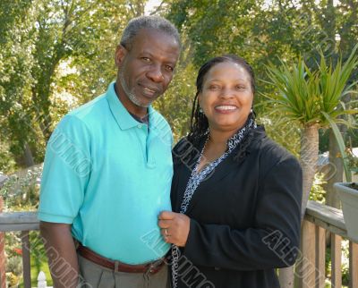 happy mature couple