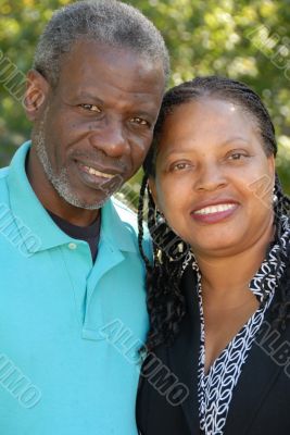 happy mature couple