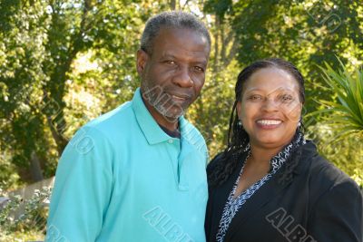 happy mature couple