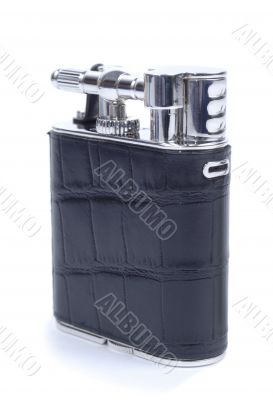 Closed Black Cigarette Lighter